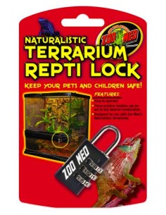 Cadenas à chiffre pour terrarium ReptiLock Zoo Med