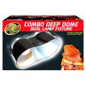 Plafonnier terrarium Deep Dome Dual lampes Zoo Med