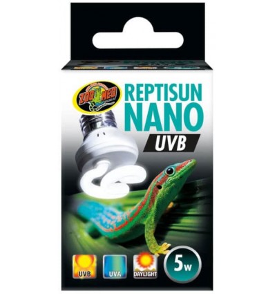 Lampe halogène chauffante 35w Nano Zoo Med pour terrarium