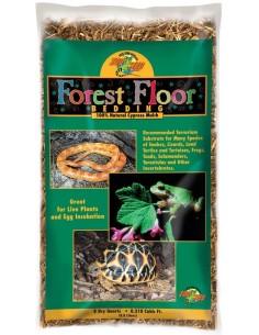 Litière paillis de cyprès 8,8L Forest Floor de ZooMed pour terrarium tropical