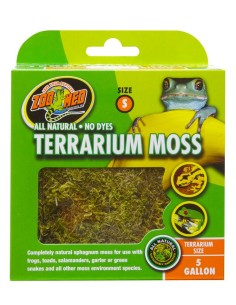 Litière Terrarium Moss 1,3L de ZooMed pour terrarium tropical