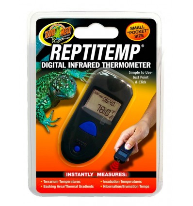 Thermomètre infrarouge digital pocket size de Zoo Med