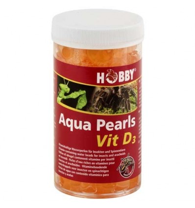 Perle d'eau aquagel avec vitamine D3 pour insectes - Hobby