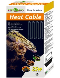 Cordon chauffant 3,5m, 15W Repti Zoo pour terrarium