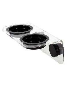 Plateforme arboricole d'alimentation transparente pour reptile de Repti Zoo 2