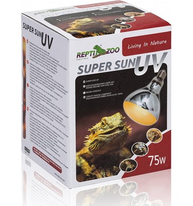 Ampoule Super Sun UVA et UVB pour reptile Repti Zoo