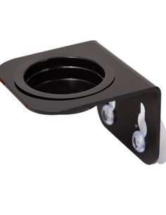 Mangeoire arboricole simple, noire, à ventouse pour reptile Repti Zoo