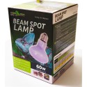 Lampe chauffante 60w Beam Spot Lamp de Repti Zoo, pour terrarium