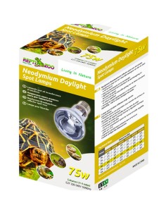 Ampoule Neodymium 100w lumière du jour de Repti Zoo pour terrarium
