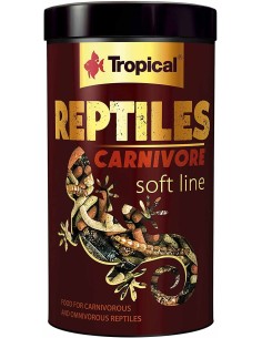 Aliment pour pogona adulte TROPICAL Soft Line Reptiles Carnivore 1L - indisponible