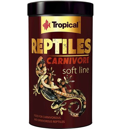 Aliment pour pogona adulte TROPICAL Soft Line Reptiles Carnivore 1L - indisponible