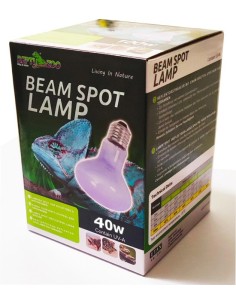 Lampe chauffante 40w Beam Spot Lamp de Repti Zoo, pour terrarium