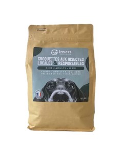 Croquettes aux insectes pour chien petite taille - sac 4Kg