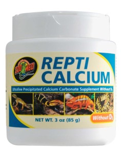 REPTI CALCIUM® sans vitamine D3 85 grammes de Zoo Med