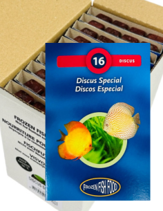 DISCUSS SPECIAL congelés, nourriture naturelle pour poissons en plaquette de 95g