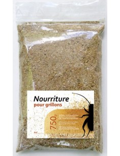 Pack 1000 grillons domestiques adultes alimentation 750g et 500ml 2