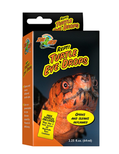 Gouttes pour les yeux Repti Turtle Eye Drops Zoo Med 64ml