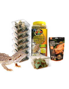 Menu Pogona Juvénile : Pack Complet Alimentation 1 mois