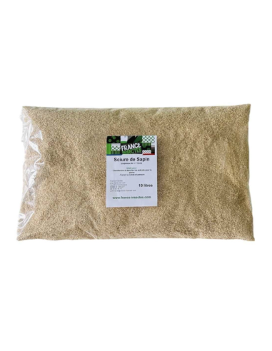 Sciure de sapin 10L pour pêche – absorbant asticots et pinkies naturel