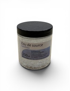 Eau de source gélifiée pour grillons blattes et autres insectes
