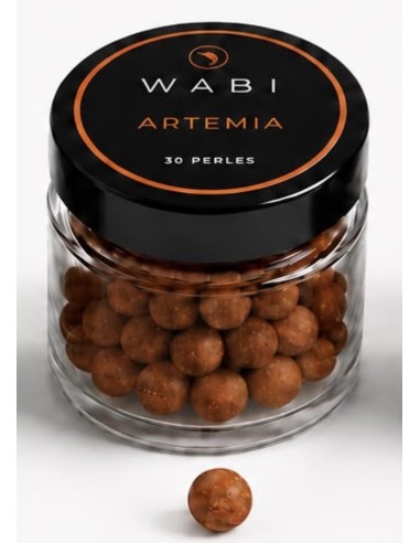 Boules d'Artémia pour Crevettes – 20 Perles Premium