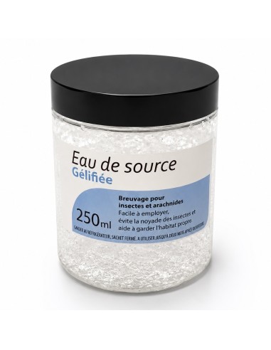 eau gelifiée pour grillon 250ml