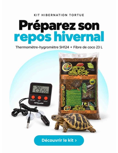 Kit préparation Hibernation tortue de terre