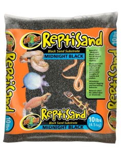 Sable désert nuit noire pour terrarium