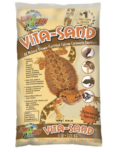 Sable repti-sand Zoo Med désert rouge 2,5 ou 4,5Kg