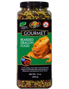 Gourmet pogona adulte 425g Zoo Med