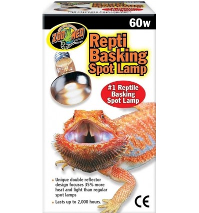 Lampe chauffante Basking Spot Zoo Med pour terrarium