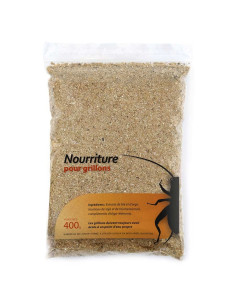 Alimentation sèche pour grillons (400g)