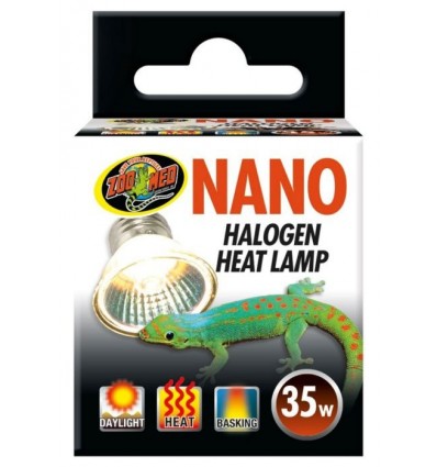 Lampe halogène chauffante 35w Nano Zoo Med pour terrarium