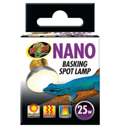 Lampe Nano Basking Spot 25w Zoo Med pour terrarium