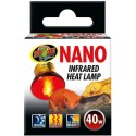 Lampe infrarouge chauffante Nano 40w Zoo Med pour terrarium