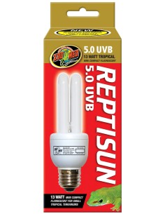 Lampe ReptiSun 5.0 Mini Compact Fluorescent Zoo Med