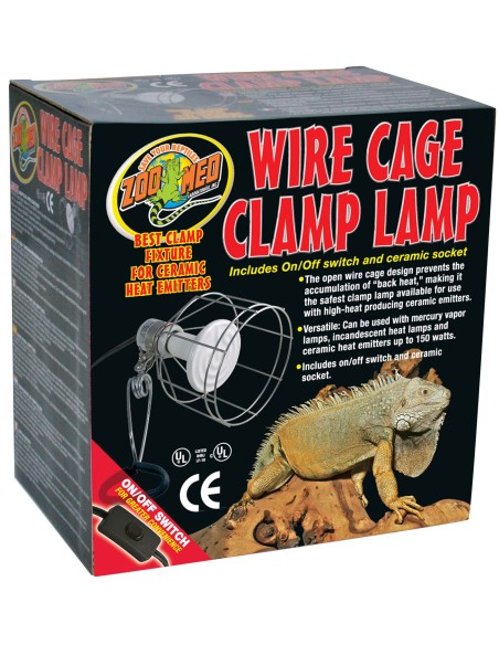 Cage à lampe Wire Cage Clamp Zoo Med