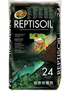 Reptisoil de ZooMed, litière écorce bioactive 23L pour reptile