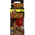 Lampe nocturne rouge 60W Zoo Med pour reptiles - indisponible