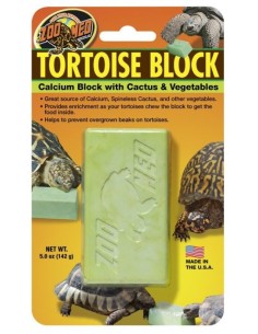 Bloc de calcium de tortue de Zoo Med