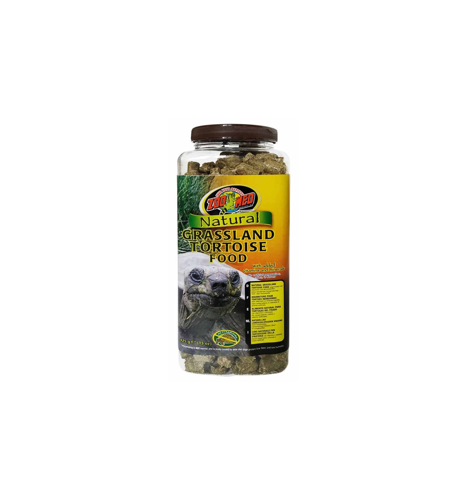 Nourriture 425g Zoo Med pour tortue des prairies adulte -ZM-131E