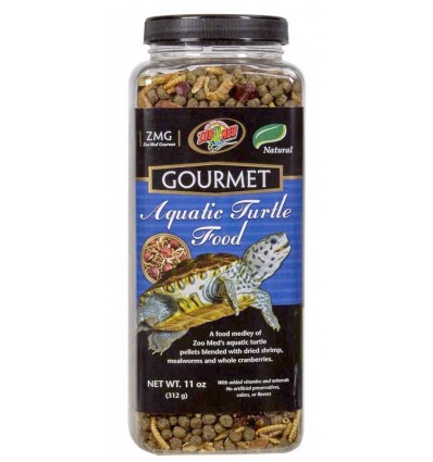 Aliment Gourmet pour tortues aquatiques - 340g Zoo Med