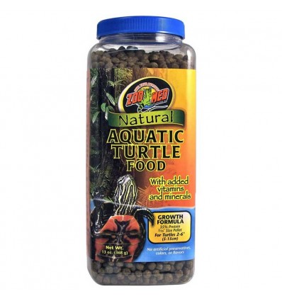 Nourriture naturelle pour tortues aquatiques croissance Zoo Med - 369g