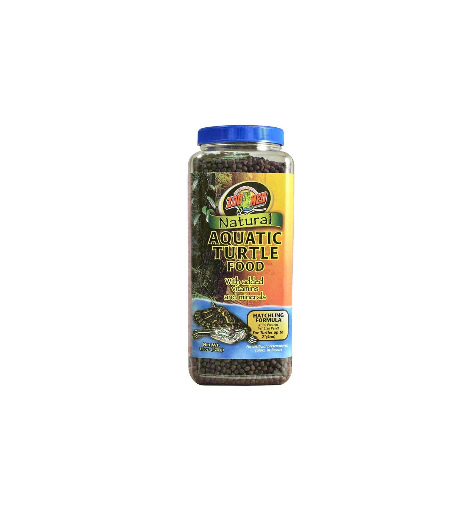 Nourriture naturelle pour tortues aquatiques croissance Zoo Med - 42,5g -  ZM-50BE