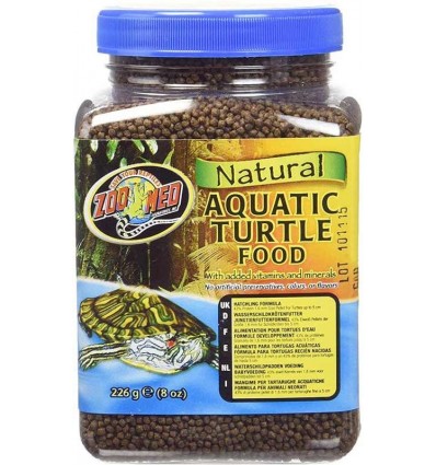 Nourriture naturelle pour tortues aquatiques nouveau-nés Zoo Med - 213g