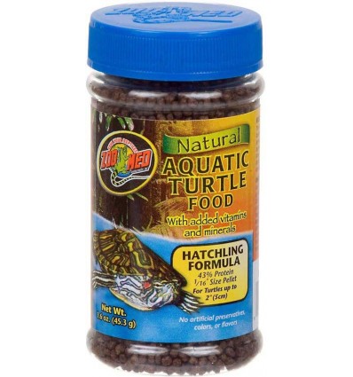 Nourriture naturelle pour tortues aquatiques nouveau-nés Zoo Med - 45g