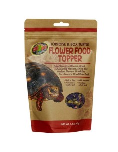 Complément alimentaire Zoo Med à base de fleurs pour tortues - 40g