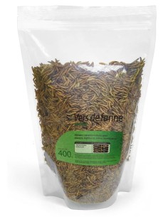 Vers de farine séchés, 400g