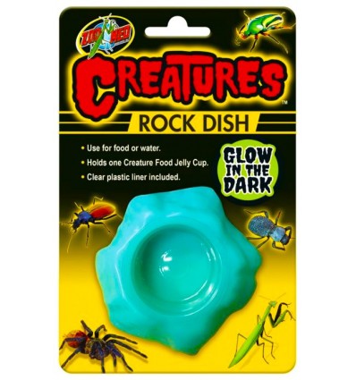 Gamelle fluorescente Zoo Med Creatures pour insectes