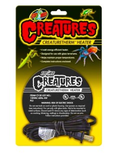 Tapis chauffant Zoo Med Creatures pour terrarium